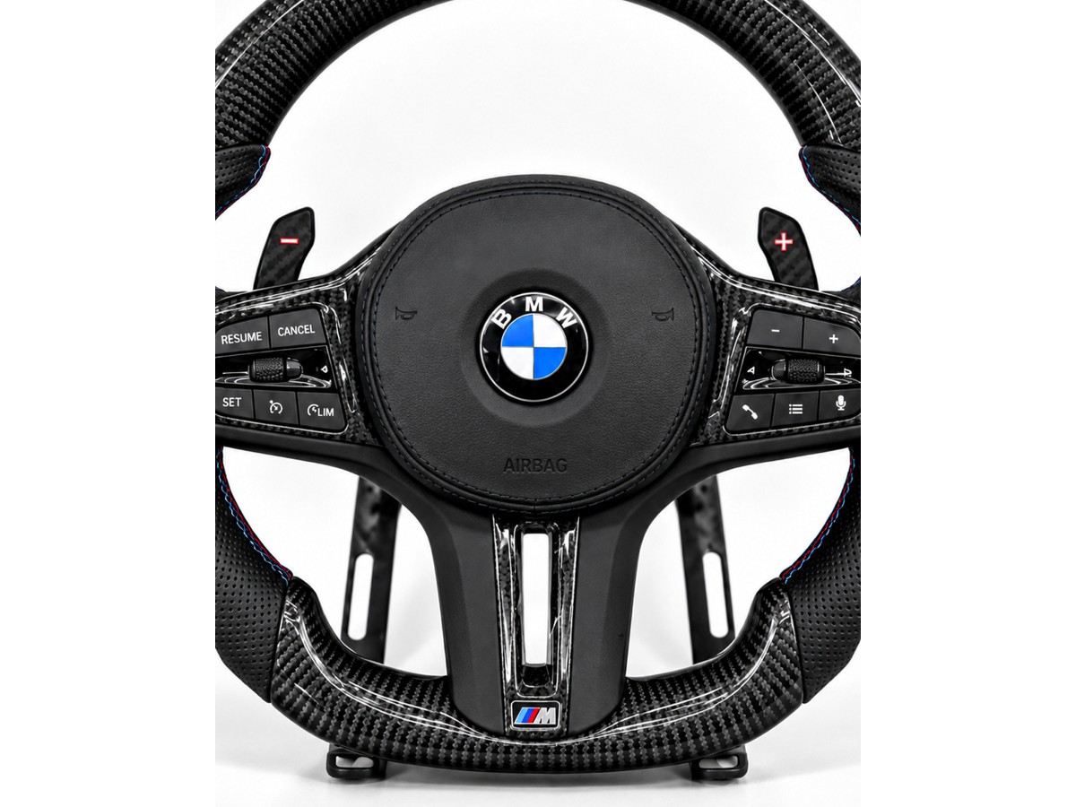 Miniatura 2 de VOLANTE BMW G20 | FIBRA DE CARBONO