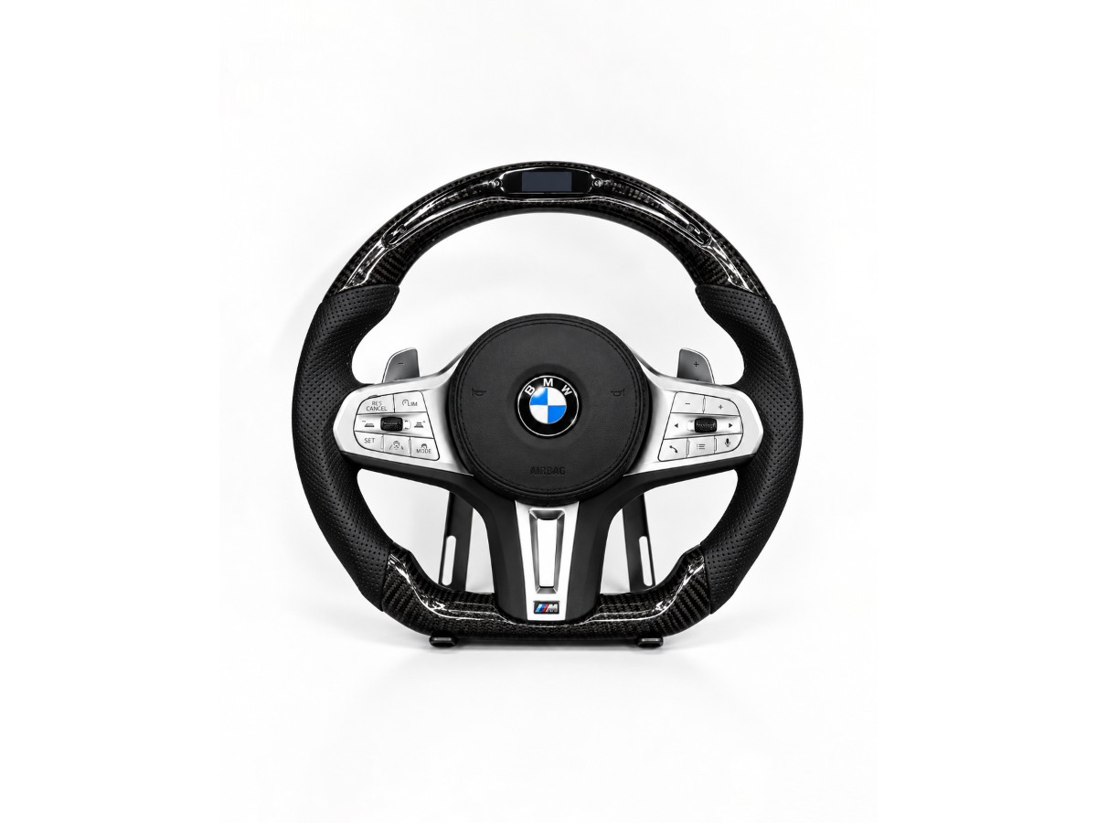 VOLANTE BMW G20 | FIBRA DE CARBONO + SHIFT LIGHTS