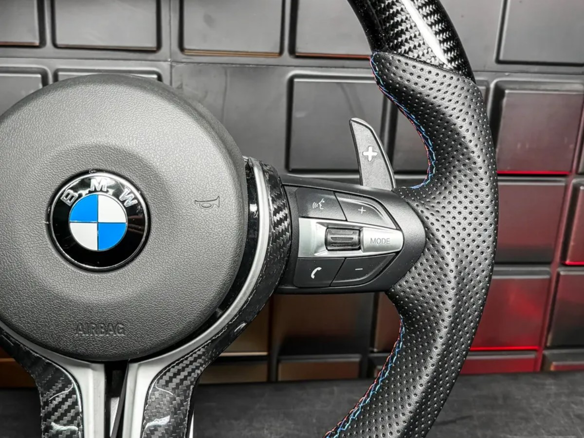Miniatura 2 de Volante Carbono M3 M Sport Bmw Serie 1, 2 E 3 2013 A 2018